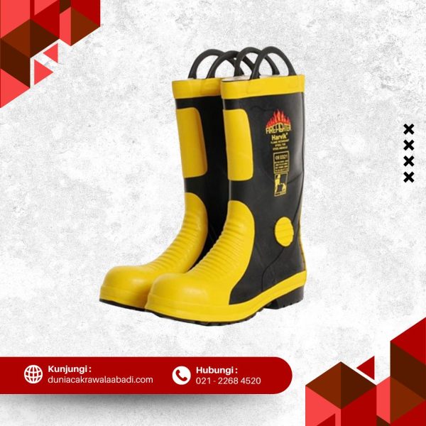 Sepatu Boot Pemadam Harvik