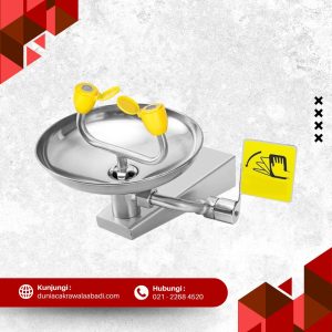 Emergency Eye Wash Wall Mounted